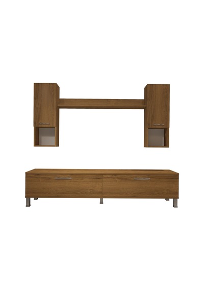 Decoraktiv Eko 5da Mdf Std Krom Ayaklı Tv Ünitesi Tv Sehpası Pera