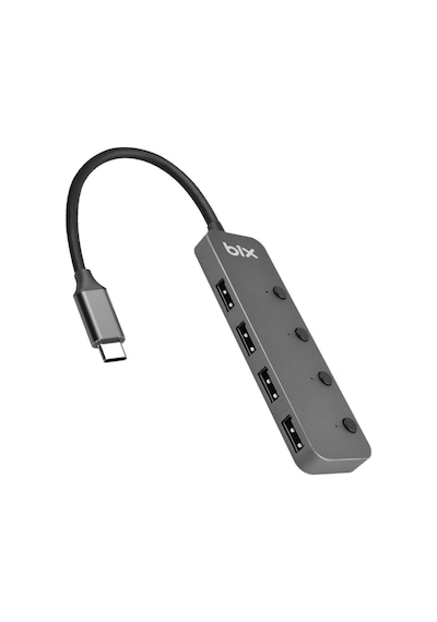 Bix BX20HB 5Gbps Type-C to USB 3.2 Gen1 4 Port Hub Çoklayıcı