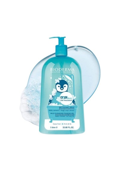 Abcderm Foaming Cleanser Bebek Ve Çocuk Yıkama Jeli 1lt + Nemlendirici Bakım Sütü 500ml