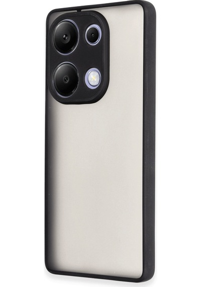 Newface Xiaomi Redmi Note 13 Pro 4g Kılıf Montreal Silikon Kapak - Siyah Siyah