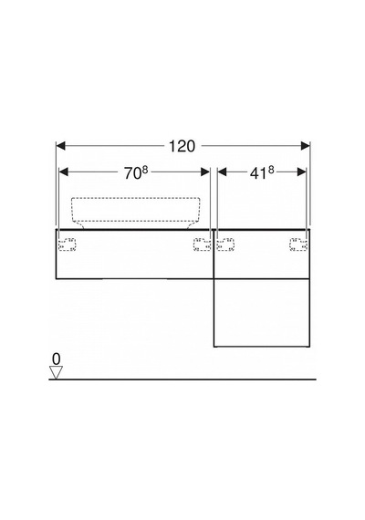 Geberıt Variform Çanak Lavabo Dol.üç Çek.b120 - 501.187.00.1 Meşe Geberıt Variform Çanak Lavabo Dol.üç Çek.b120 - 501.187.00.1 Meşe