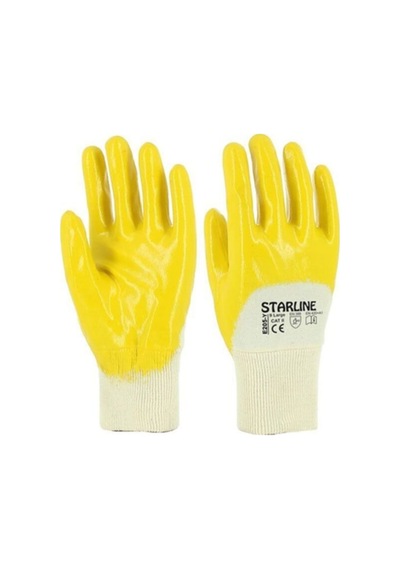E-205 Y 3/4 Kaplı Nitril Eldiven