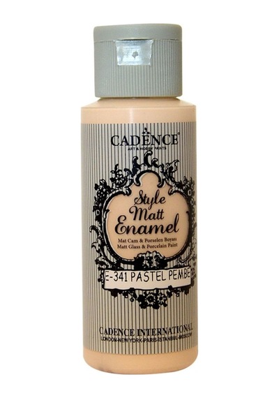 Enamel Cam Boyası E-341 Pastel Pembe 59ml Karışık Karışık