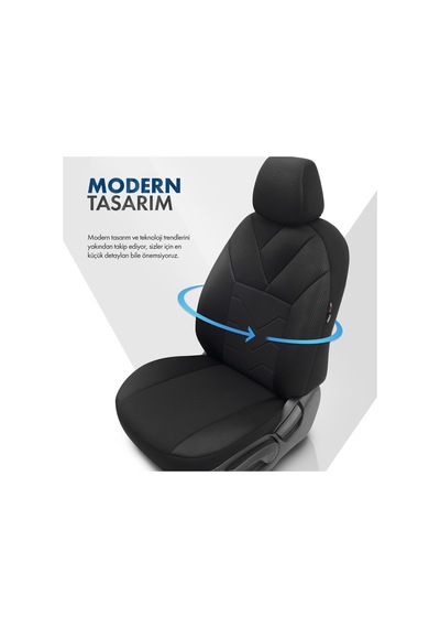 Otom Tempo Design Micro Qube Oto Koltuk Kılıfı