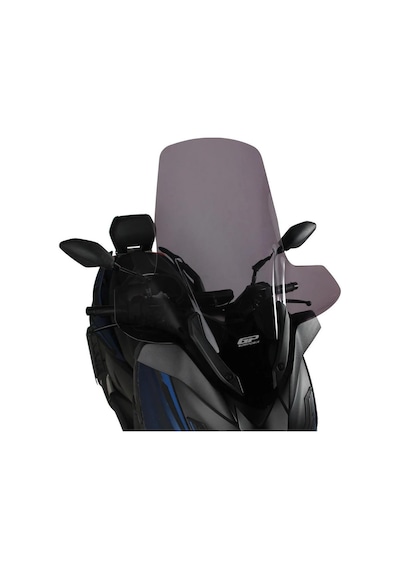 GP Kompozit Yamaha XMAX 250 / 300 / 400 2018-2023 Uyumlu Elcikli Ön Cam Füme