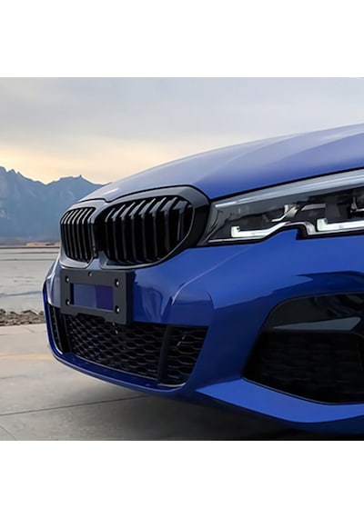 Bmw 3 Serisi G20 Piano Black Ön Panjur M3 Izgara Böbrek