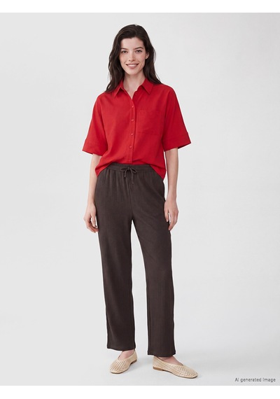 Lcw Comfort Kırmızı Loose Fit Kadın Gömlek Xl-2xl