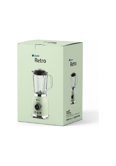 Aura AU11002Y 600 W Retro Blender