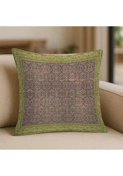 Turkıshrug Kıngdom Klasik Desenli Vintage Kırlent Kılıfı 43 X 43 Çok Renkli