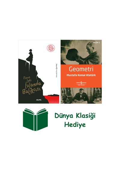 İzlanda Balıkçısı + Geometri + Dünya Klasiği Hediye