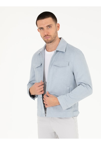 Pierre Cardin Erkek Mavi Deri Mont-kaban 50275817-300 Mavi