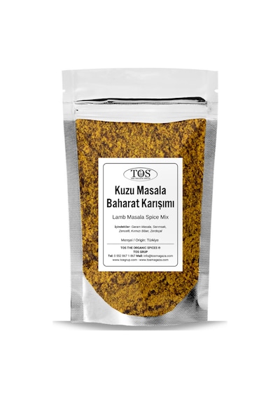 Tos The Organic Spices Kuzu Masala Baharatı 500 G