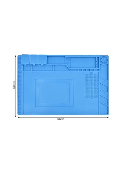 Magnetli Antistatik Tamirci Matı 45 Cm X 30 Cm İle Pratik Çalışma