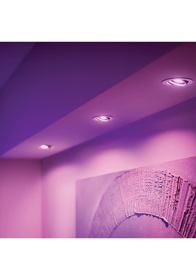 Philips Hue Centura Wca Renkli Alüminyum Çerçeveli Gömme Spot 1x5 Diğer