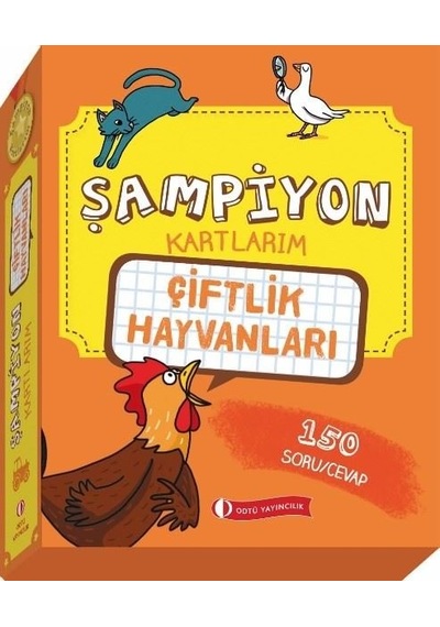 Şampiyon Kartlarım - Çiftlik Hayvanları- ODTÜ Yayıncılık
