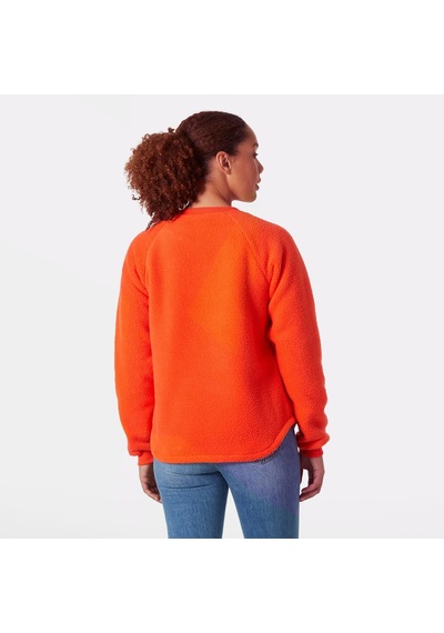 Helly Hansen W Escape Teddy Sweatshırt Kırmızı