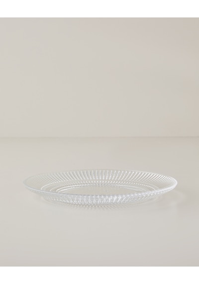 English Home Lucent Cam Pasta Tabağı 20 Cm Şeffaf