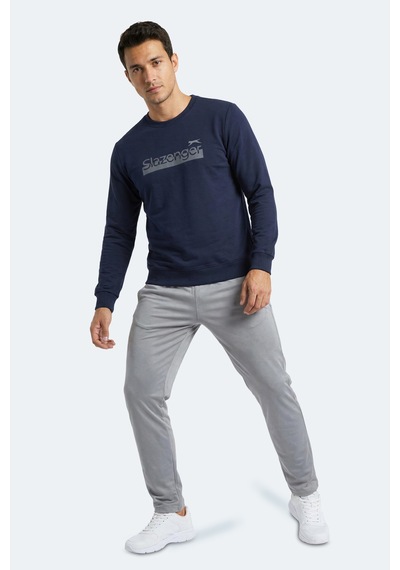 Slazenger Garage Erkek Lacivert Sweatshırt
