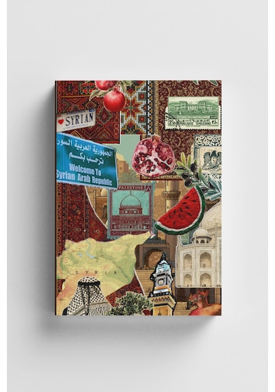 Ümmet Coğrafyası Serisi 3 Bir Rüyayı Hatırlar Gibi Bullet Journal A5 Noktalı Defter Çok Renkli
