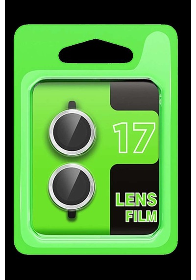 İphone 17 Raze Metal Kamera Lens - Gümüş Diğer