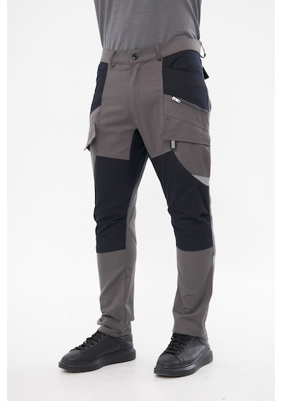 Orange Safety Harman Atak Pantolon Reflektörlü Oslo Gri İş Pant 001