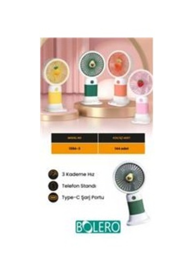 Bolero Mini Fan 139a-3 Spg387