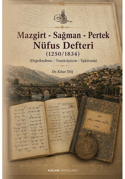 Mazgirt - Sağman - Pertek Nüfus Defteri 1250/1834