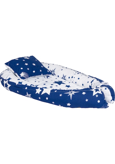 Özbay Btrend Babynest Yatak Ve Yastık+ Sallanır Sepe Lacivert