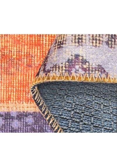 Piksel Halı Renkli Patchwork Desenli Dijital Baskı Halı Çok Renkli