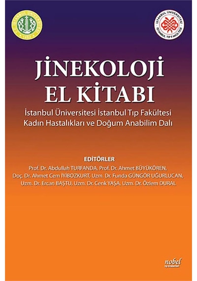 Jinekoloji El Kitabı - İstanbul Tıp- Nobel Tıp Kitabevleri