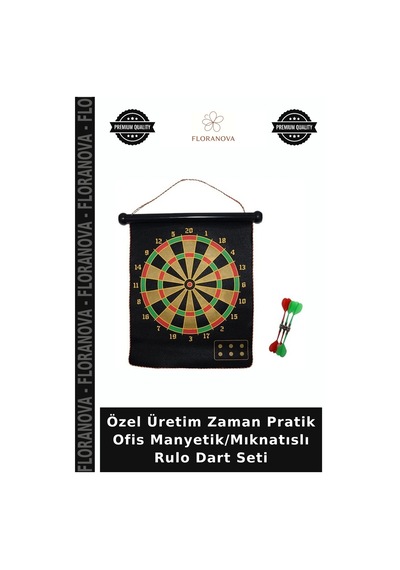 Özel Üretim Zaman Pratik Ofis Manyetik/mıknatıslı Rulo Dart Seti