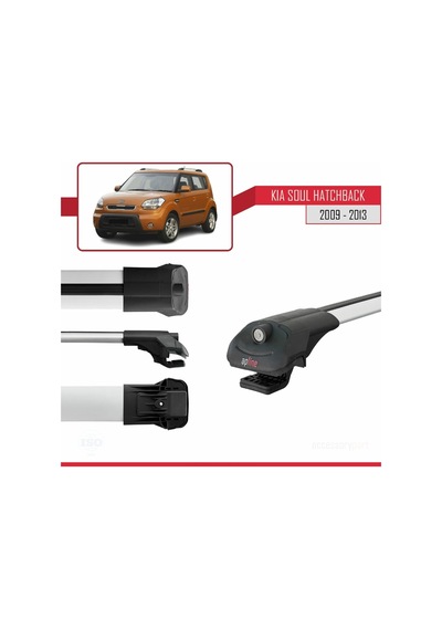 Kia Soul Am Hb 2009-2013 Arası İle Uyumlu Ace-1 Ara Atkı Tavan