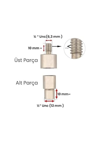 5 Mm 00 No Çift Taraflı Kapaklı Rivet Kalıp