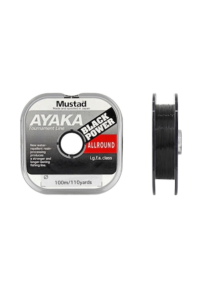 Mustad Ayaka Black Power Allround 0,40Mm 100Mt