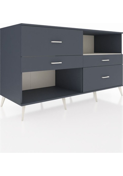 Kronos Konsol Tek Raflı 4 Çekmeceli 176x59x99 Antrasit-aytaşı/an Antrasit-aytaşı/antrasit Kronos Konsol Tek Raflı 4 Çekmeceli 176x59x99 Antrasit-aytaşı/an Antrasit-aytaşı/antrasit