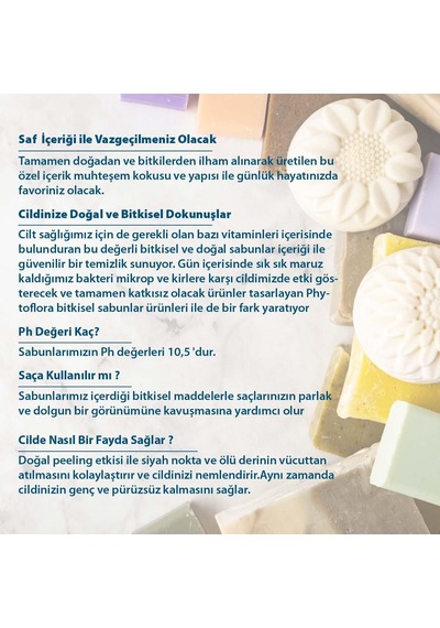 Phtyo Flora Defne Yaprağı Yağlı Sabun 125 Gram X2 Set İndirimli Diğer