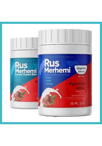 Bezos Olegovich Medicine Rus Merhemi 50 Ml Tüy Dökücü - Tüy Azaltıcı 2li Set Dfnbez 34713817