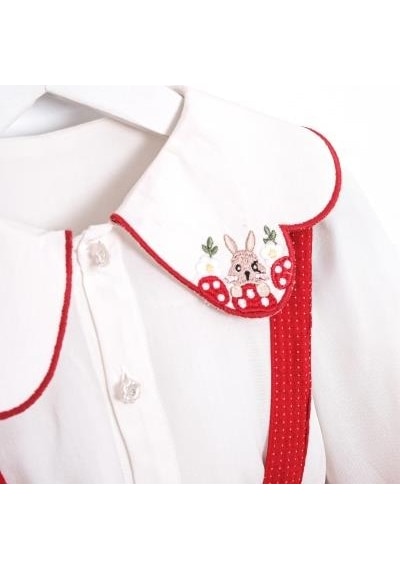 Kız Bebek Çocuk Tütülü Yılbaşı Elbise Takımı Cmn-3750 Kırmızı