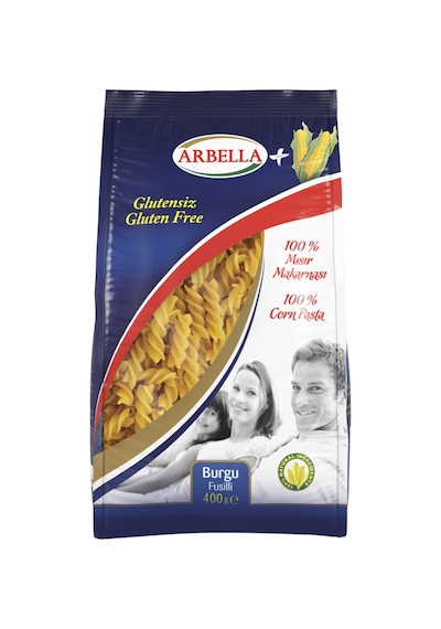 Arbella Plus Glutensiz Burgu 400 G - 8 Adet Tarı