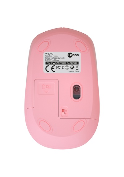 Lecoo WS202 Kablosuz 1200DPI 4 Tuşlu Optik Mouse