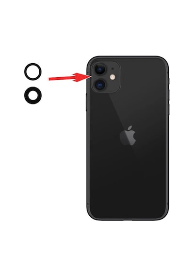 Apple iPhone Uyumlu 11 Kamera Camı Lensi Seti