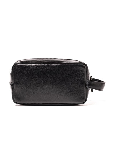 Black El Çantası Erkek Diğer 4290 Vergelio Purse Matte Crystal Clutch Bag Siyah