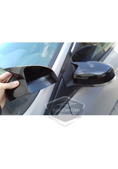 ŞüsCarOto Ford Focus 2.5 2009-2011 Batman Yarasa Ayna Kapağı Piano Black ABS Plastik (00)