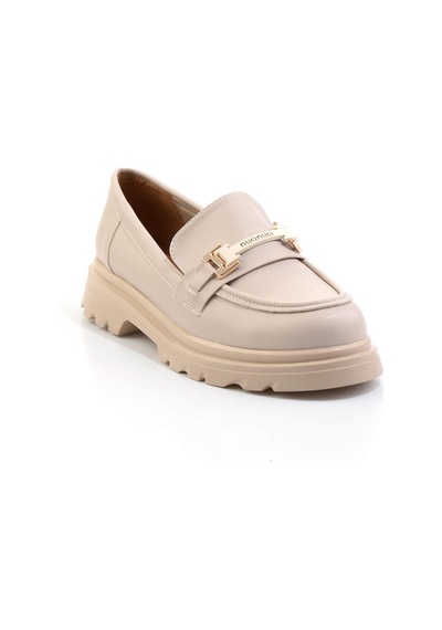 Bambi Bej Kadın Loafer Ayakkabı K01179828109 Bej