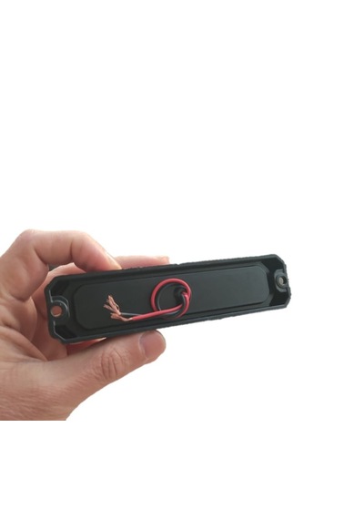 2 Adet 6 Ledli Kırmızı-Beyaz Scooter Motosiklet Dorse Lambası 12-24 Volt