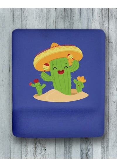 Happy Cactus Bilek Destekli Mouse Pad Mousepad