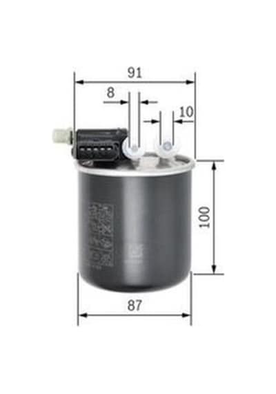 Mazot Fıltresı Q30 A180 B160 180 Cla 180 Gla 180 Bosch  F026402844