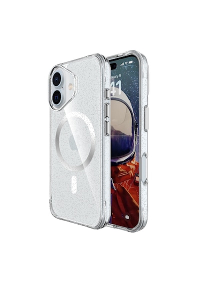 Bix iPhone Uyumlu 16 Plus Magsafe Simli Kılıf Shock Pocket Darbe Emici Teknolojili Çizilmeye Dayanıklı Simli Şeffaf Bix iPhone Uyumlu 16 Plus Magsafe Simli Kılıf Shock Pocket Darbe Emici Teknolojili Çizilmeye Dayanıklı Simli Şeffaf