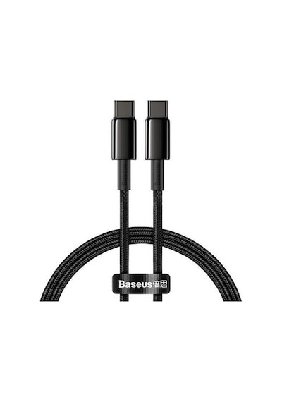 Baseus Tungsten Gold PD 100 W 2 Metre USB C To USB C Şarj Data Ka