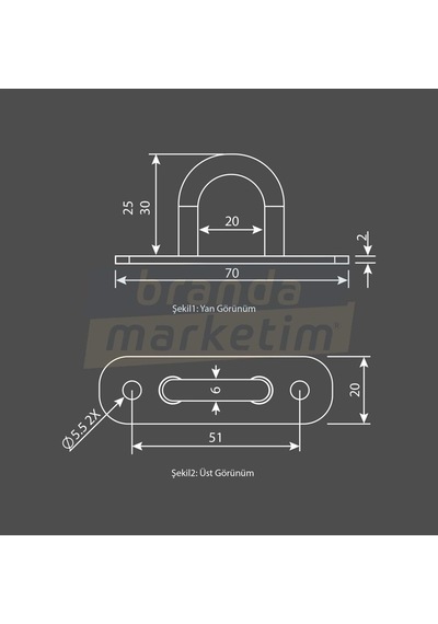 Dorse Köprüsü 32 Mm-10 Adet